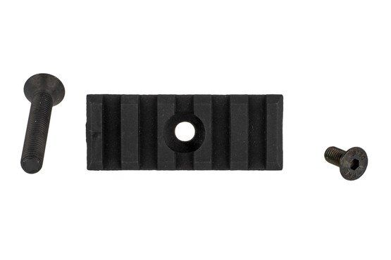 The Hera Arms Fixed A2 buttstock HRS comes with a bottom mounted picatinny rail